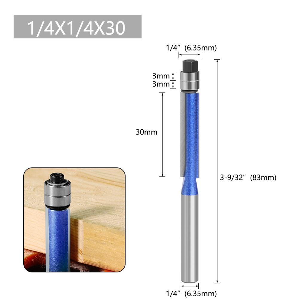 Flush Trim Bit Router Bit Milling Cutter Woodworking