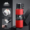 Large Capacity 304 Stainless Steel Insulated Portable Thermos Cup with Tea Separation