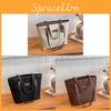 Womens Large Pu Tote Bag With Zipper Closure For Daily Casual Use