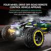 JJRC C8832A 1:10 RC Car 2.4G 4WD High-Speed With Light Large Electric Remote Control Crawler 4x4 Off-Road Vehicle Toy For Kid