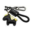 [YFFSFDC] Good Luck Keychain Horse Stylish Leather Product Cute Hanging