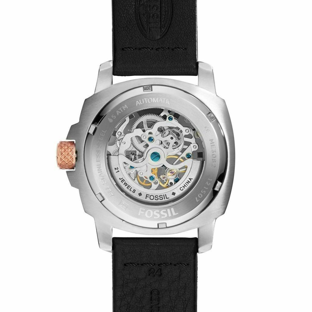 Fossil ME3082 Modern Machine Skeleton Dial Automatic Men's Watch