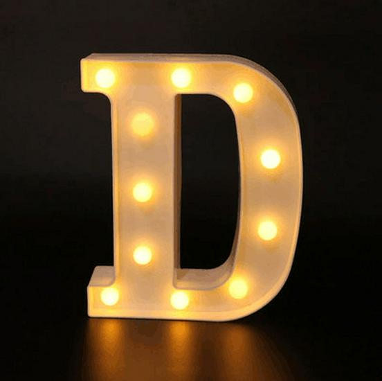 LED Letter & Shape Lights, Neon Lights, Romantic Proposal Decorations