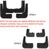 For Toyota Camry XV50 2015 2016 2017 Fender Mudflaps Splash Guards Mudguards Mud Flaps car Accessories