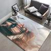 Een Attack On T titan Tapijt Vloerkleed Kunst voor Kamerdecoratie Huis Slaapkamer Bank Cadeau Kinderkamer Tapijt Antislip Vloermat Verjaardagscadeau Cadeaus