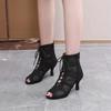 High Heel Dance Shoes Women's Boots New Style Latin Dancing Shoes Ballroom Banquet T Catwalk Shoes Pole Dancing Sexy Fashion