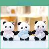Messenger Bag Panda Plush Toy Keychain Ornament For Home Decor And Teen Gifts
