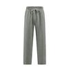 2026 New Style European Loose-Fitting New Style Casual Straight Knitted Ribbed Outdoor Date and Sport Pants European Size