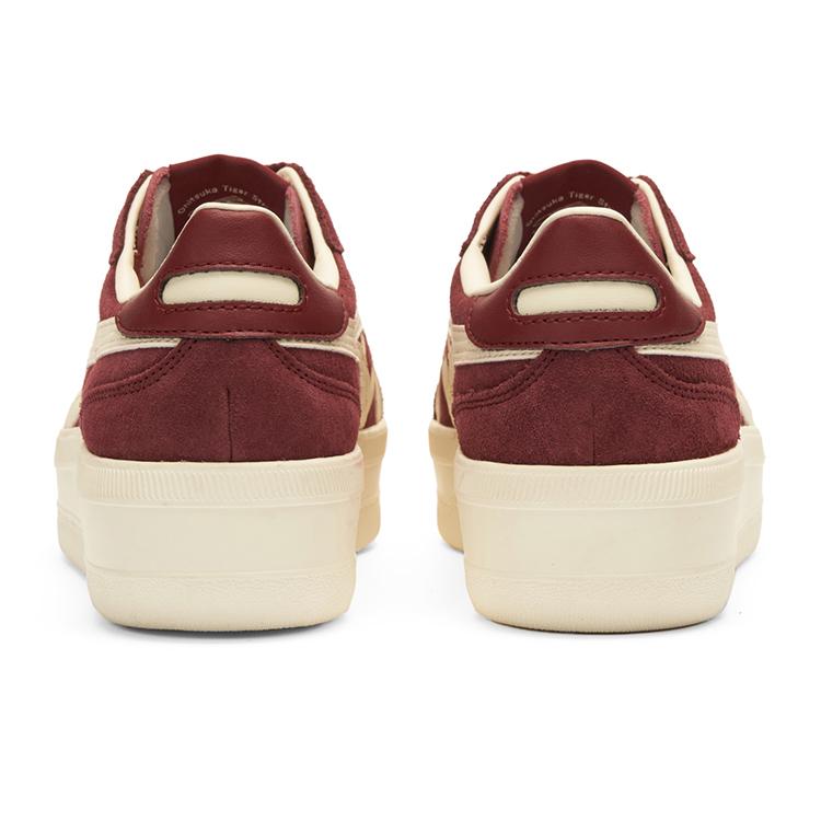 Onitsuka Tiger Tokuten Chunk Retro Versatile Durable Low-Top Lifestyle Casual Shoes Unisex sneaker Burgundy 1183C561-600