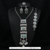 Long Tassel Necklace Vintage Exotic Bohemian Vacation Bracelet Earrings Travel Photography Suit Women