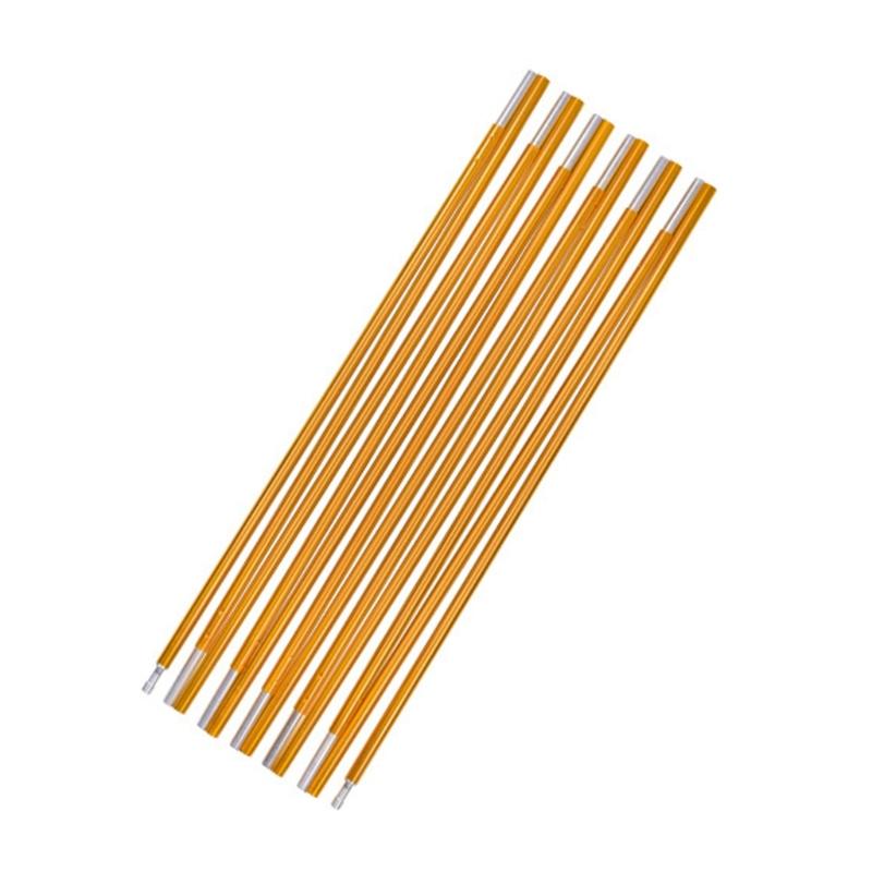 Preassembled Camping Poles Replacement 3.6m 4 Meter 4.4 Meter Adjustable Aluminum Shelter Repair Accessory