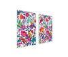 GLAS-KOCHFELDSCHUTZPLATTE 75x52 BLUMEN