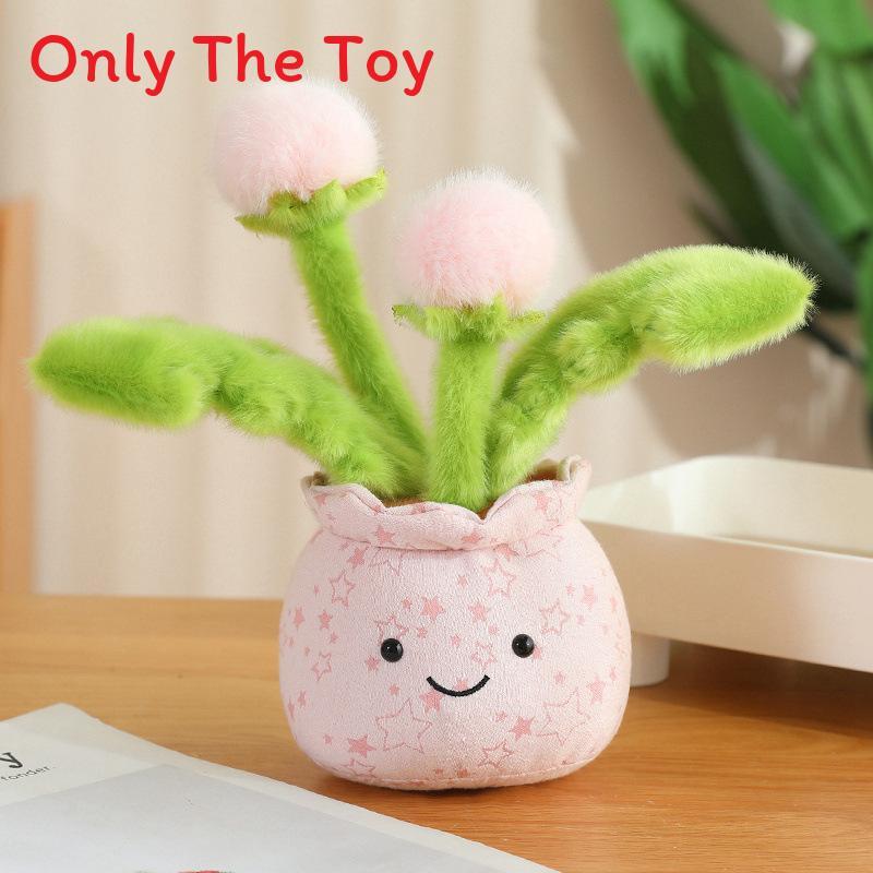 Tulip Plush Toy Home Decor With Pp Cotton For Living Room And Gift Use