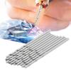 10pcs Straight Shank Twist Drill Bit Bead Punch Drill Bits Accessory Parts Set 1.9mm
