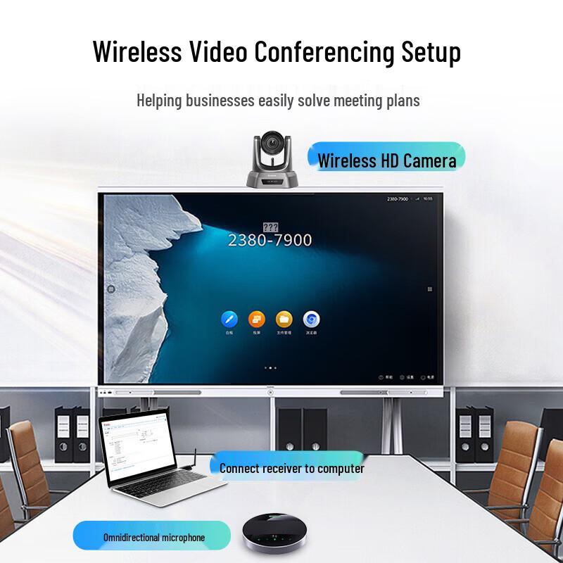 Tenveo HD Wireless PTZ Video Conference Camera (CN Version)