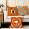 Animation Amazing World Gumball Cushion Cover Soft Plush Fabric Double-Sided Printed Sofa Cushion Cover For All Seasons Decor