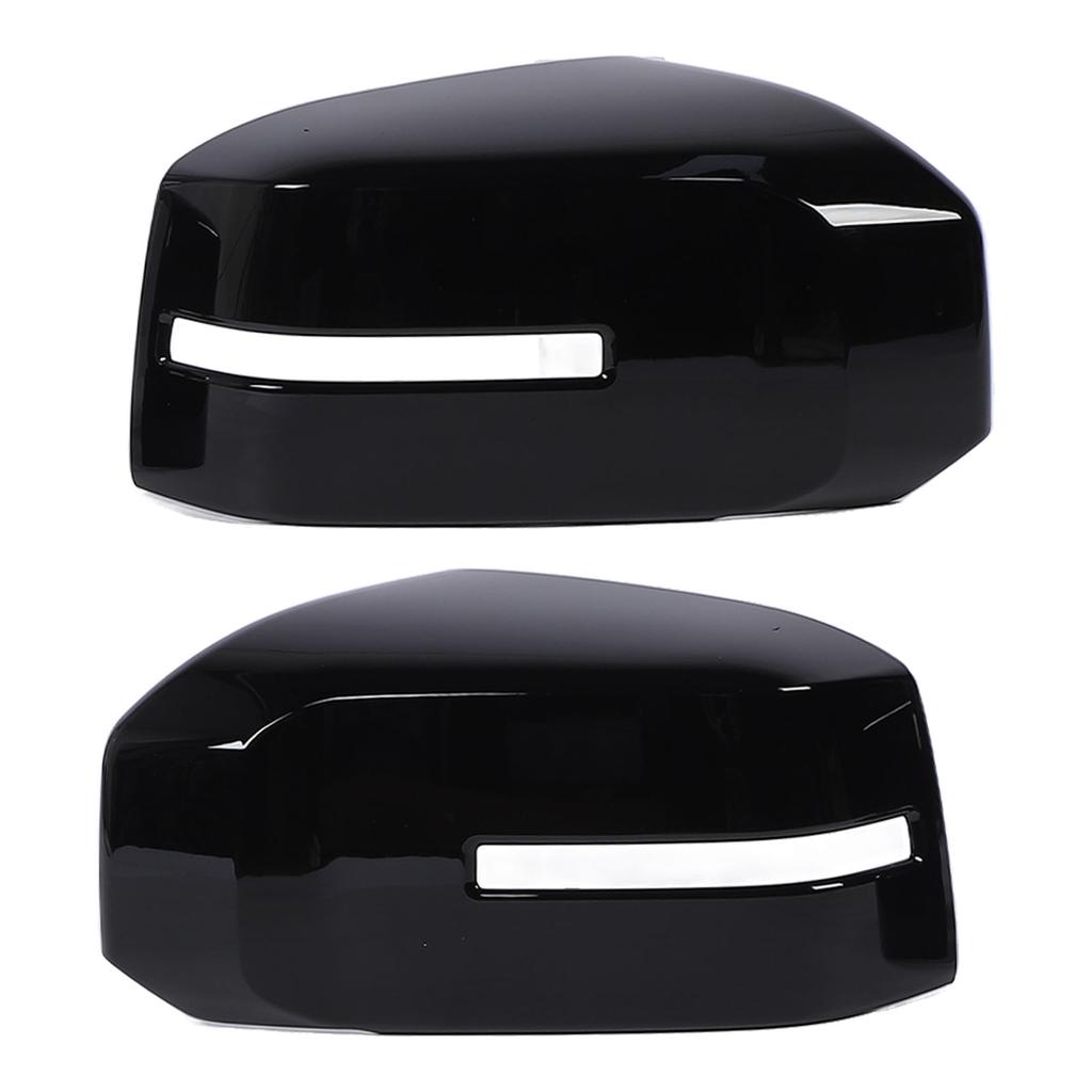 2PCS Rearview Mirror Cap Left and Right Exterior Rear View Mirror Housing Cap for Triton L200 2023