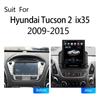 9.7" Vertical Style Tesla Screen Android Car Radio For Hyundai Tucson 2 IX35 2009-2015 GPS Navigation Multimedia Video Player