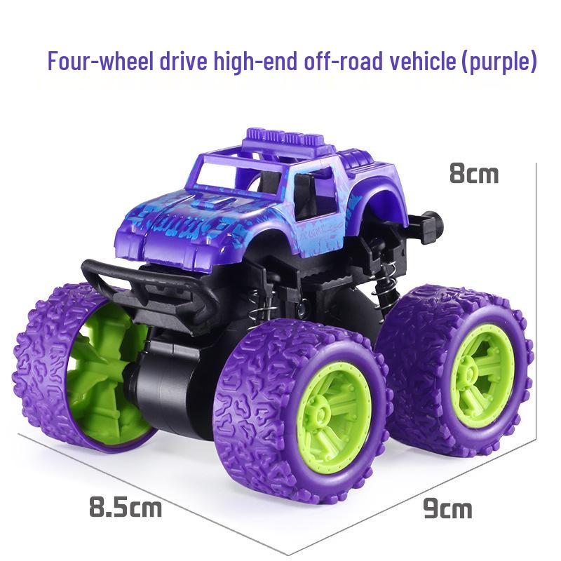 Kids' Inertial Excavator Toy Car: Off-Road Vehicle for Boys, Perfect for Small Gifts and Night Markets