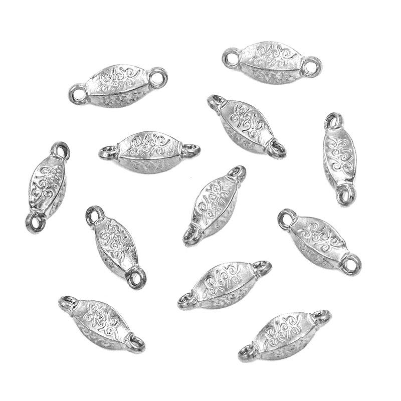 

Stainless Steel Heart and Flower Pendant Connectors for DIY Jewelry 1 piece