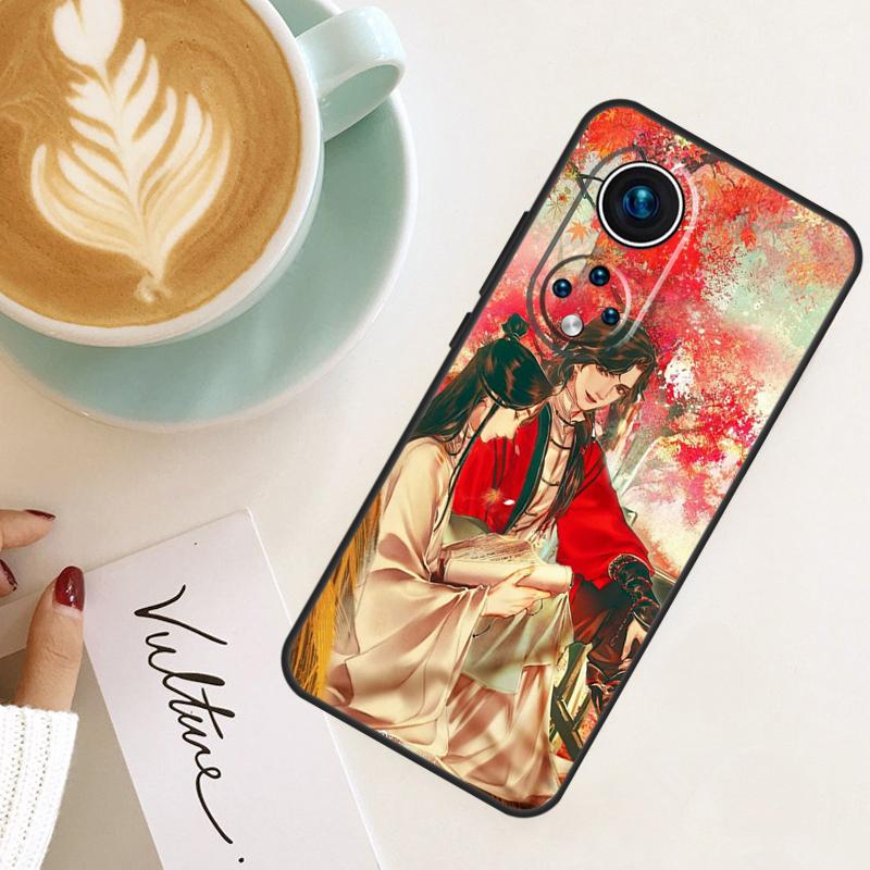 Anime Tian Guan Ci Fu For Huawei P40 P20 P30 P60 Pro Nova 5T 9 P Smart Honor Magic5 Lite 50 70 90 X8 X8a X9a Case