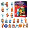 Advent Gift Boxes for Kids Christmas Calendar 2026, 24-Day Surprise Countdown with 24 to Acrylic Pendants, Anime Themed Collectible Gifts Kids, Adults