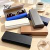 Slim Eyeglass Box for Backpacks Hard Shell Case, Lightweight Portable Protective Glasses Case Men Women, Anti-Pressure Metal Eyeglasses Holder Travel