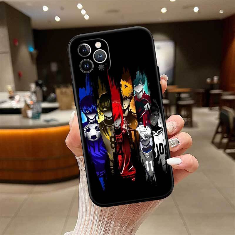 Football Blue Lock Phone Case for Redmi Note 12 12S 12C 13 13C 13R 14 14S 14R 14C 11A 13X A3 A3X A4 A5 Pro Max Plus