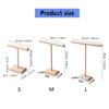 Simple Yet Stylish Wooden Holder for Bangles and Bracelets Handmade Necklace Display Stand for Home or Retail Use