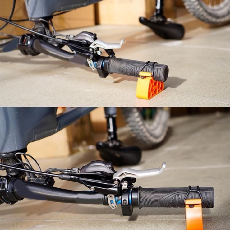 Bike Handlebars Stand Clip Stabilizers Bike Inverted Parking Rack Stable Clip for Multiple Bicycles Types
