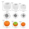 ABWR-Silicone Candle Mold Halloween Resin Mold Scented Candle Mold For Fall DIY Decoration Supplies Pumpkin