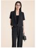 Women's 2025 Thin Short Sleeve Blazer Suit - Summer High-End Professional Wear