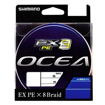 SHIMANO PE Schnur Osea EX8 200m 2 Mehrfarbig Angelschnur Nr.. 40,0 lb PL-068L