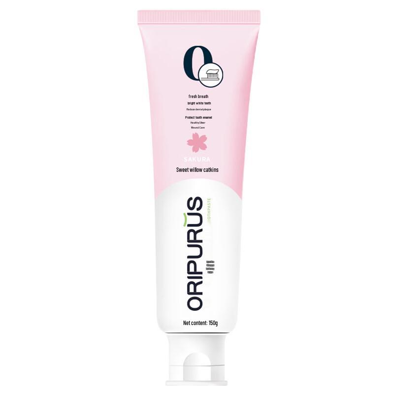 Oripurus Cherry Blossom Whitening Toothpaste