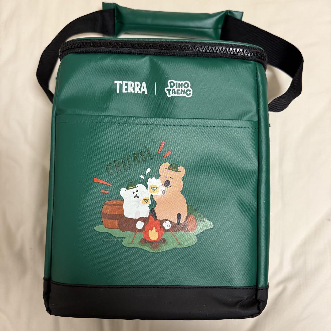 

[USED] Not for sale: TERRA DINO TAENG cooler bag, Korea limited edition bag