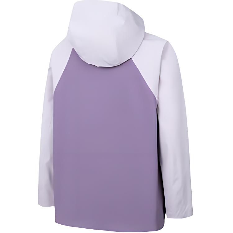 Anta Outdoor Sports Hard Shell Windproof Comfortable Jacket Unisex Jacket Healing-Pink Silk-Gray-Purple 962437602-5