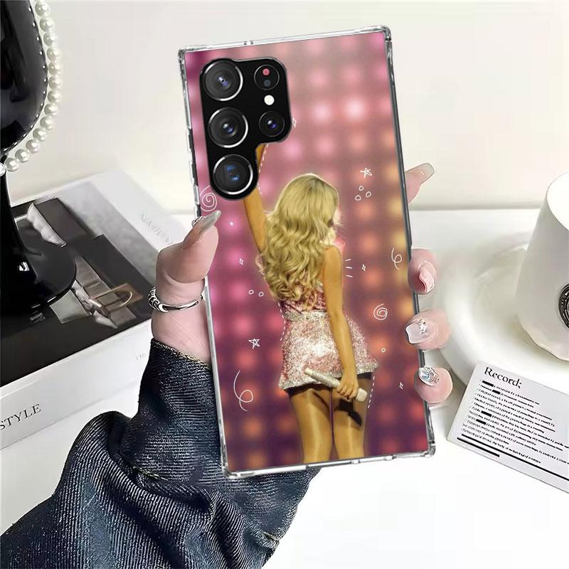 CR66 S-Sabrina C-Carpenter Soft Phone Case For Samsung Galaxy S22 S23 S24 S25 Edge S26 Ultra S20 FE S21 Plus + Fundas Coque Gala