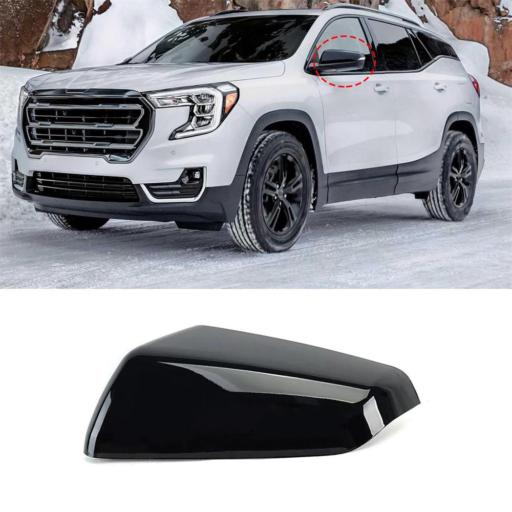

Durable Mirror Cover Cap Driver Left Side For Chevy Equinox Terrain 2018-2023