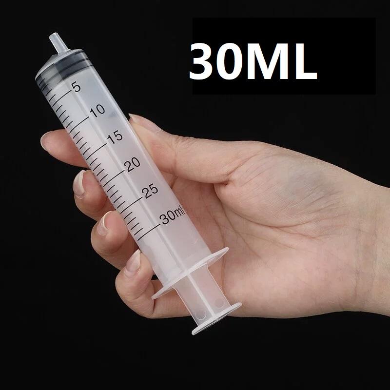 Plastic Reusable Syringe For Measuring Nutrient Hydroponics Industrial Glue Dispensing Pet Feeding