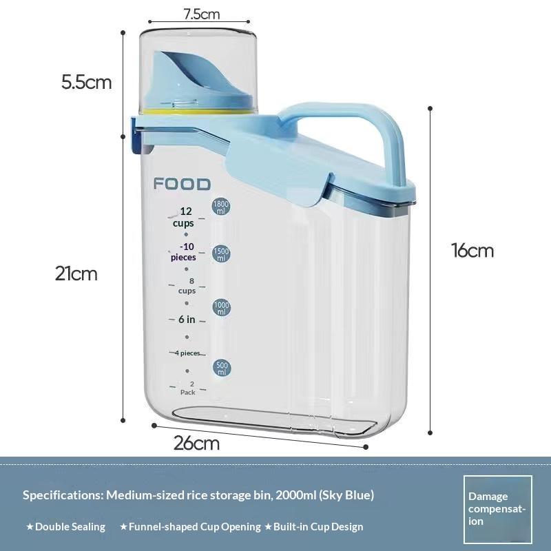 Simple Moisture-proof Sealed Cans Household Kitchen Whole Grain Cans