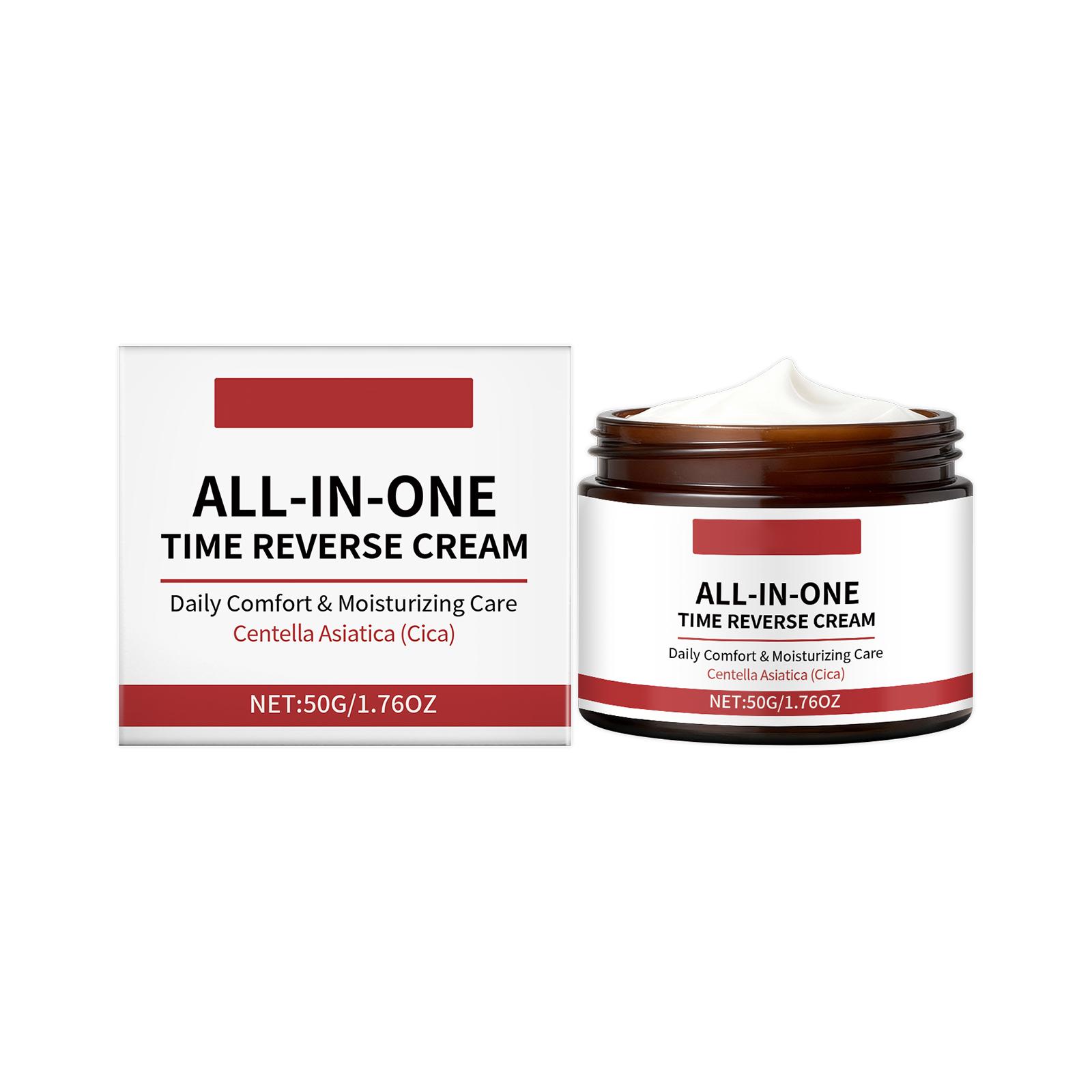 Крем Centella Asiatica Увлажняющий крем для лица Увлажняет кожу лица, Питательный увлажняющий крем уменьшает сухость и увлажняет кожу 50 мл One Size белый