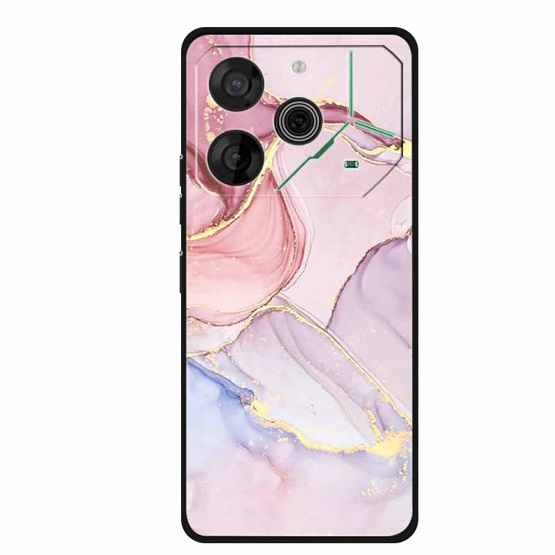 Für Tecno Pova 6 Neo Hülle Tiere TPU Weiches Silikon Rückabdeckung Handyhüllen für Tecno Pova 6Neo 6,78" Stoßfest Wolf Cool funda