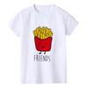 Best Friend Twins Boys Girls Summer Tshirt Funny Children Tee Shirt Casual Short Sleeve Shirt Tops Twins Brother Sister Tees