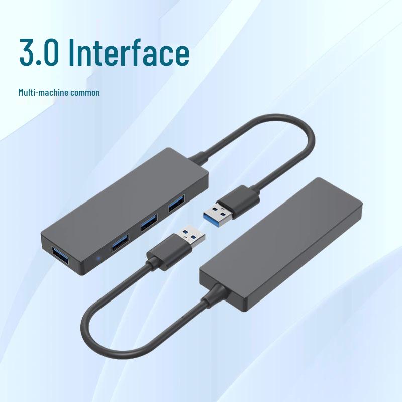 USB 3.0 Hub: One-to-Four Multi-Function Expansion for Phones & Tablets