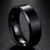 Stainless Steel Ring, Non-fading, Instagram-style Matte Finish, Trendy Men’s Ring with a Niche Design, Minimalist Titanium Steel Band.