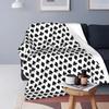 Playing Poker Card Flannel Throw Blanket Hearts Square Clubs Spades Fashion Cozy Bedspread Fleece Travel Super Soft Blanket King