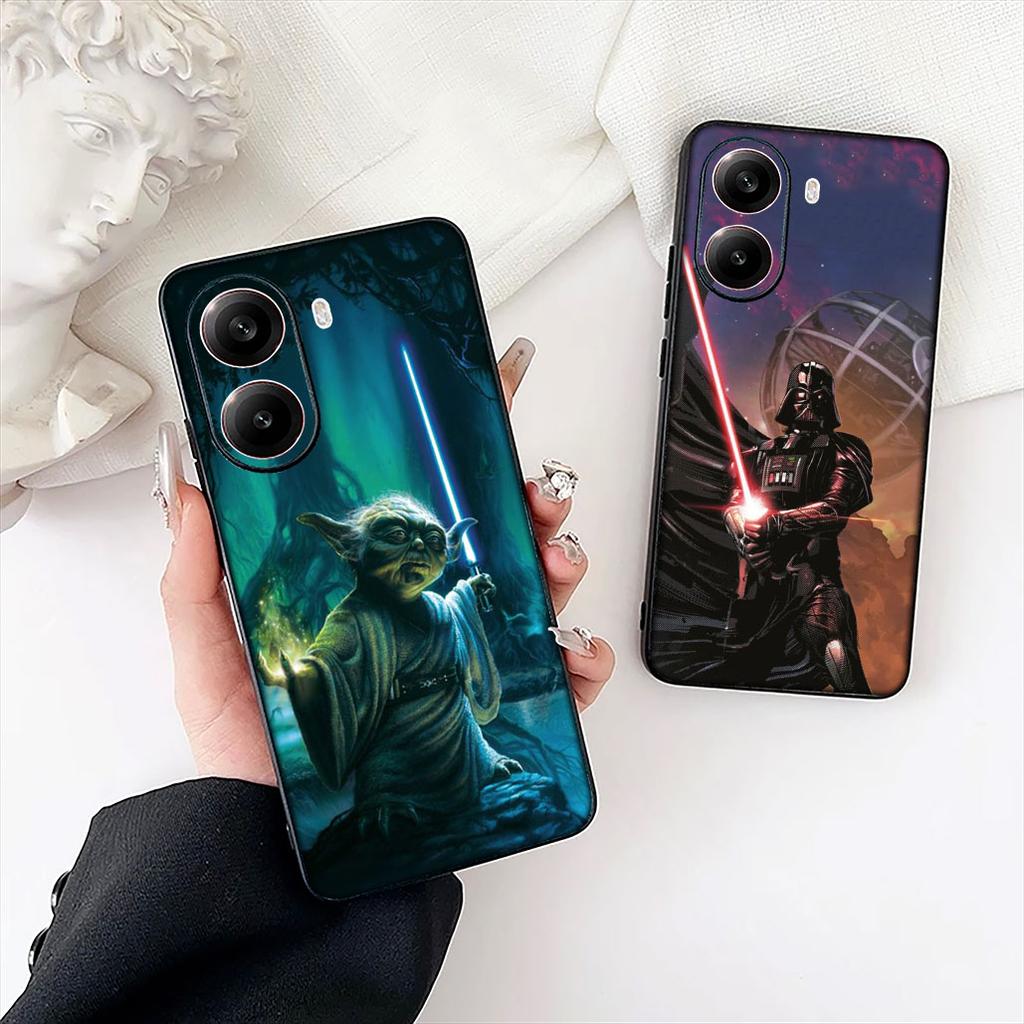 Stars Yoda Wars Darths Vaders Phone Case for Xiaomi Redmi Note 12 11 10 A3 Pro 10A 10C 12C Note12 5G Cover Casing