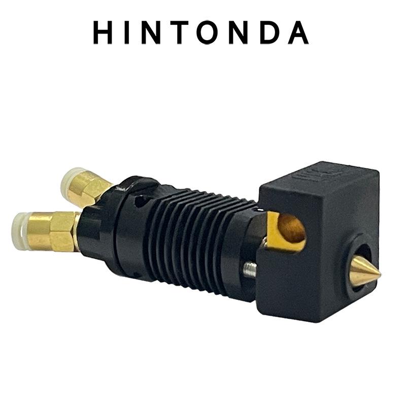 Ender3 CR10 Multicolor Dual Extruder Hotend Assembly with 0.4mm Nozzle for DIY Dual Color Printing