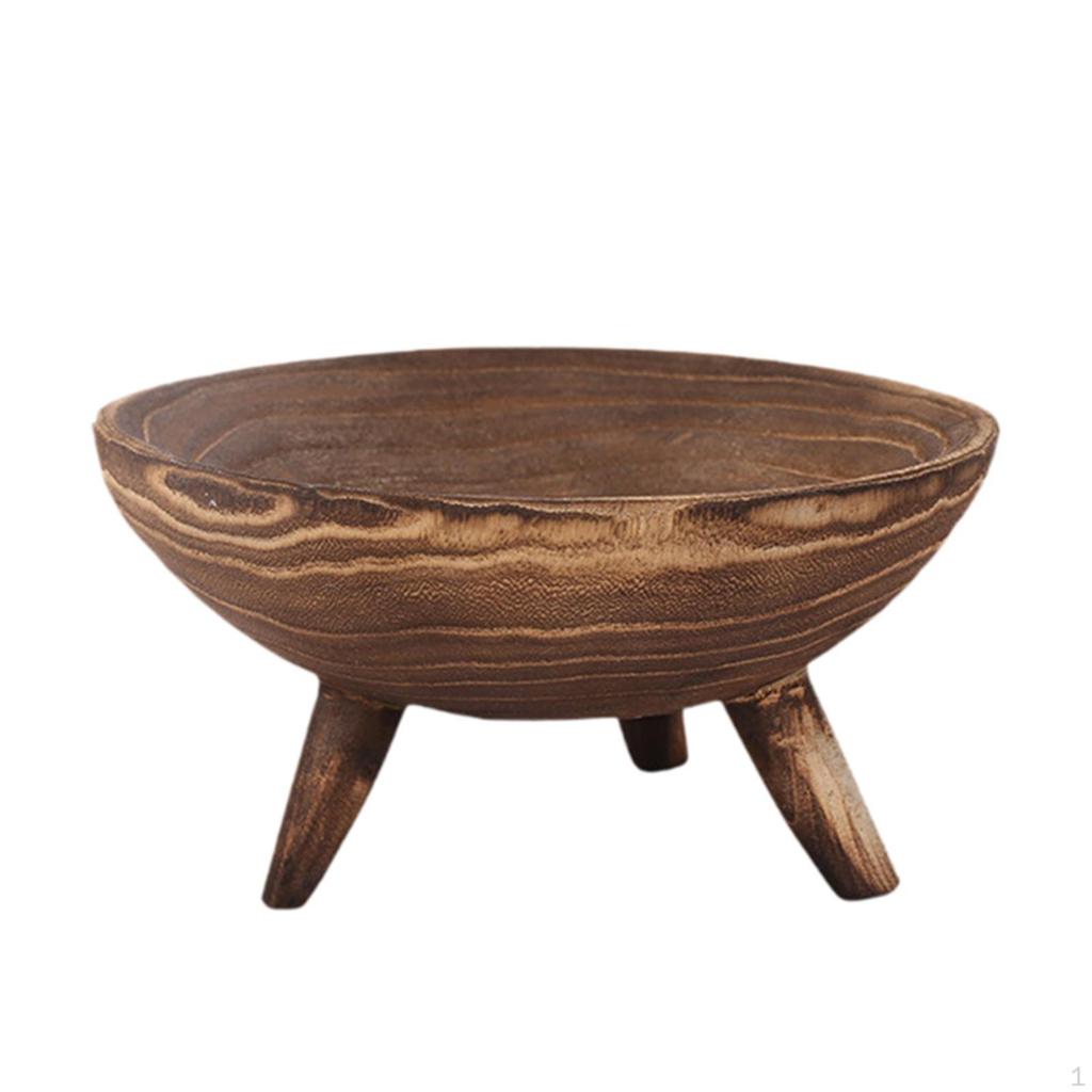 3-Legged Flower Pot, Versatile for Plants, Stable Base, Fruit Bowl