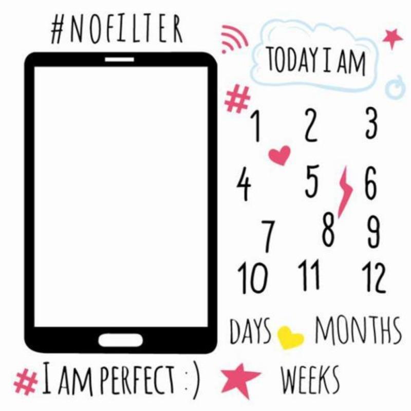 Fotografie-Hintergrundtuch für Meilenstein-Monate, kreative digitale Fotografie-Decke für Kinder, Hintergrundtuch, Fotografie-Requisiten